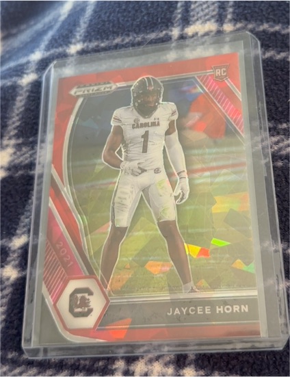 2021 Panini Prizm Draft Picks #142 Jaycee Horn — front
