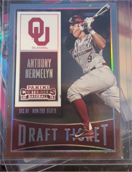 2015 Panini Contenders Season Ticket #11 Anthony Hermelyn — front