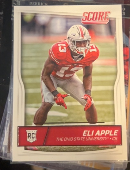 2016 Panini Score #414 Eli Apple — front