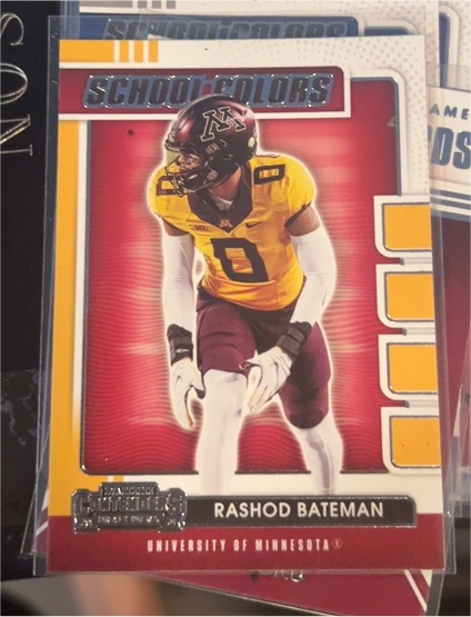 2021 Panini Contenders Draft Picks #16 Rashod Bateman — front