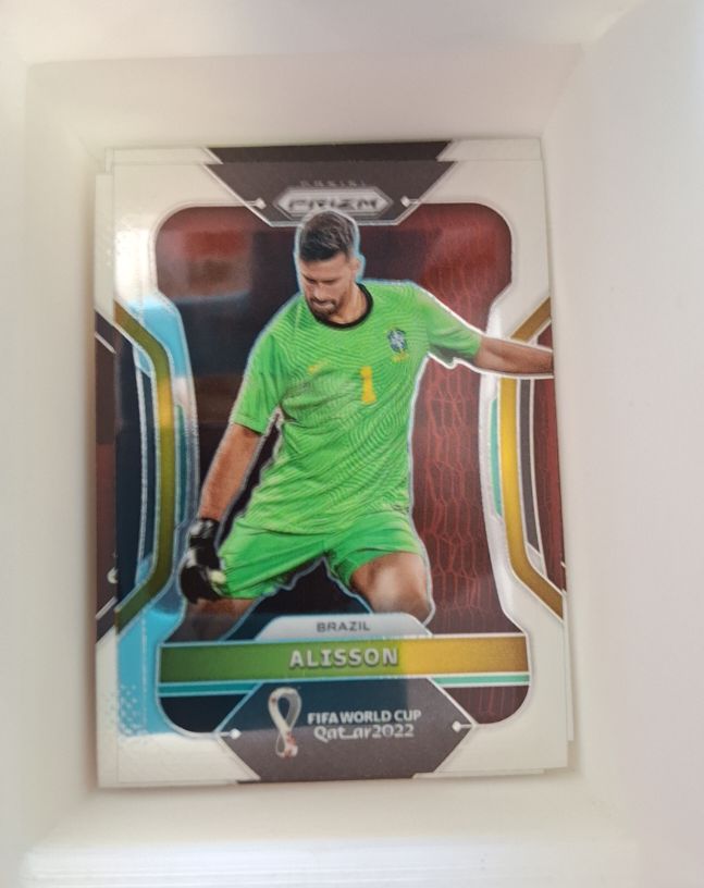 2022 Panini Prizm World Cup #25 Alisson Brazil — front