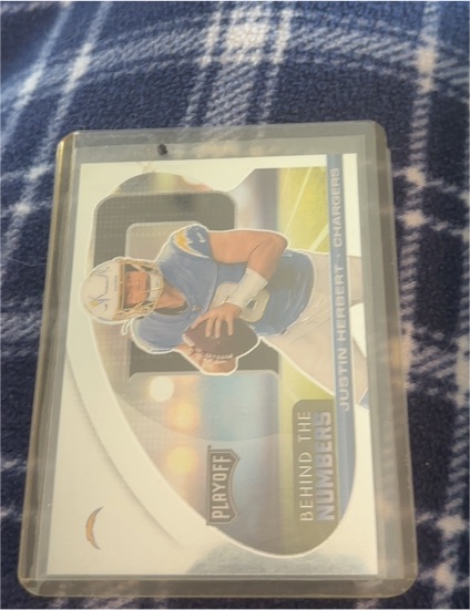 2021 Panini Playoff #BTN-JHE Justin Herbert — front