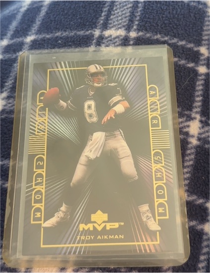 2000 Upper Deck MVP Air Show #AS9 Troy Aikman — front