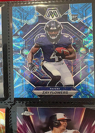 2023 Panini Mosaic #RC Zay Flowers — front