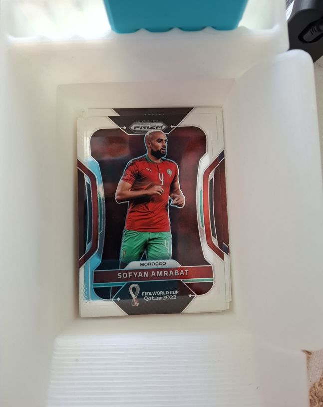2022 Panini Prizm FIFA World Cup #243 Sofyan Amrabat — front