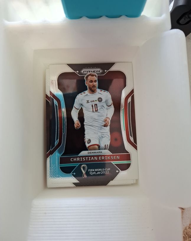 2022 Panini Prizm World Cup Qatar #67 Christian Eriksen — front