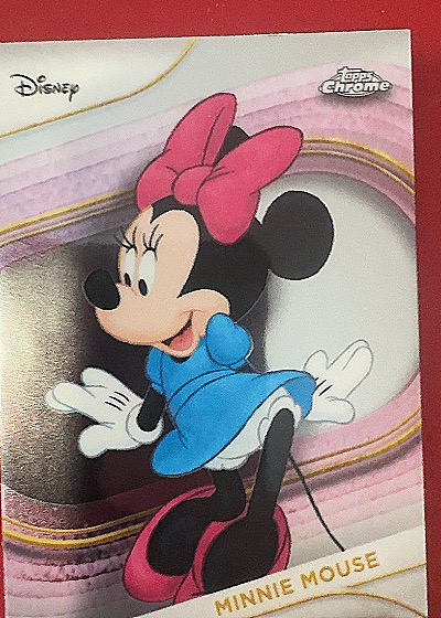 2025 Topps Chrome Disney #28 Minnie Mouse — front