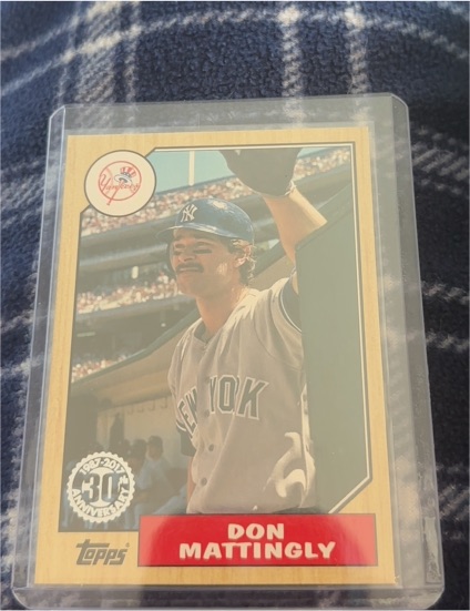 2017 Topps 1987 Topps 30th Anniversary #87TB-1 Don Mattingly — front