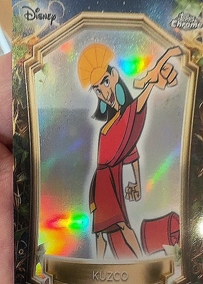 2025 Topps Chrome Disney Wonder Enchantments #E-14 Kuzco — front
