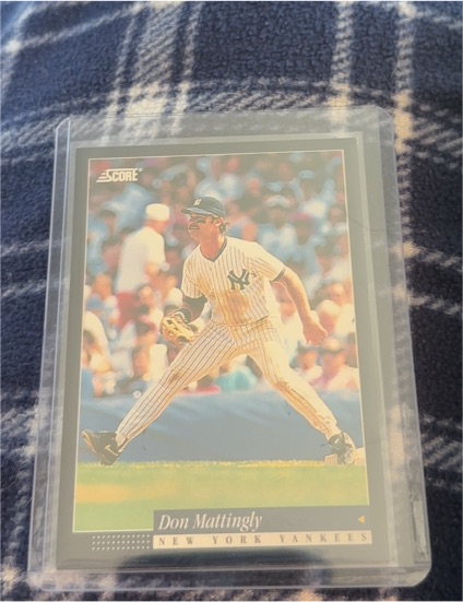 1994 Score #23 Don Mattingly — front