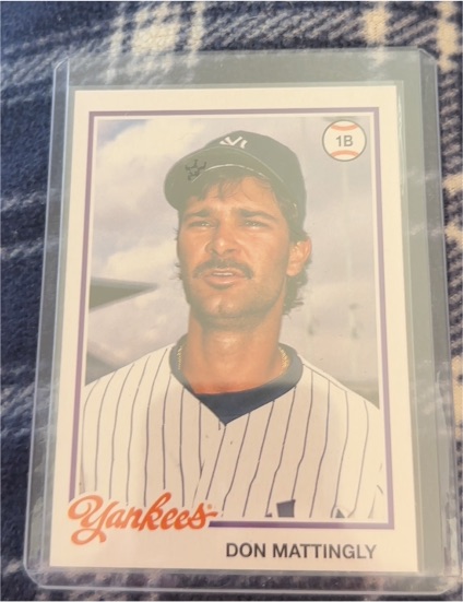 1978 Topps #144 Don Mattingly — front