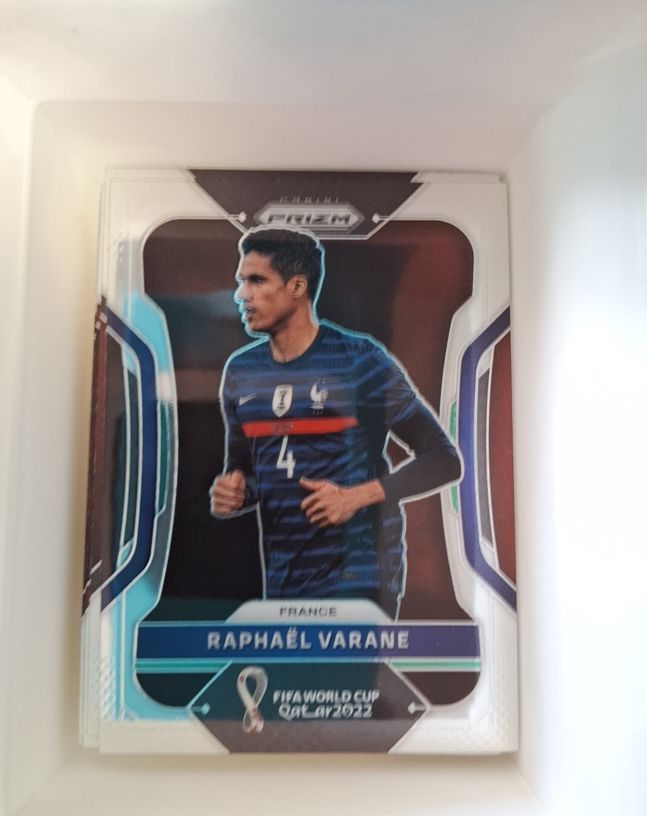 2022 Panini Prizm FIFA World Cup #105 Raphaël Varane — front