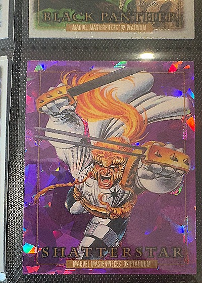 1992 Marvel Masterpieces #74 Shatterstar — front