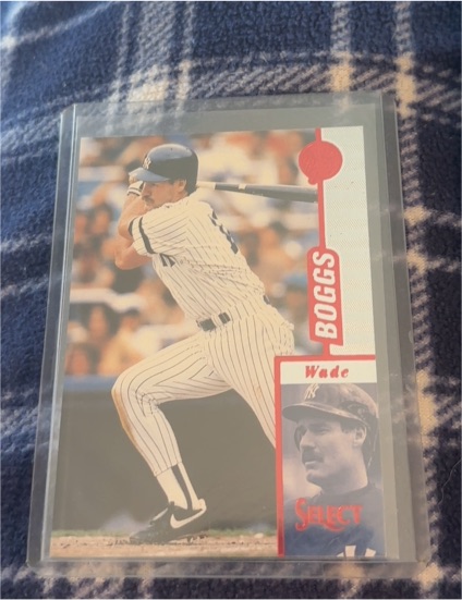 1997 Select #34 Wade Boggs — front