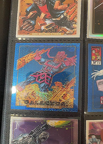 1992 SkyBox Marvel Masterpieces #30 Galactus — front