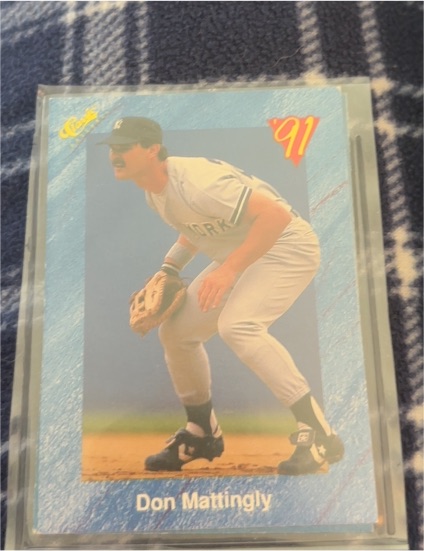 1991 Classic #T33 Don Mattingly — front