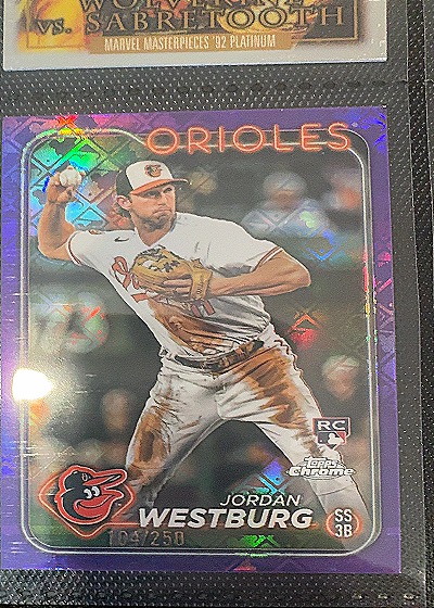 2024 Topps Chrome #277 Jordan Westburg — front