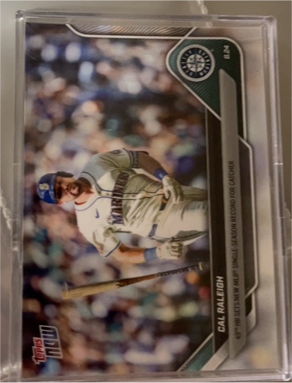 2025 Topps Now #604 Cal Raleigh — front