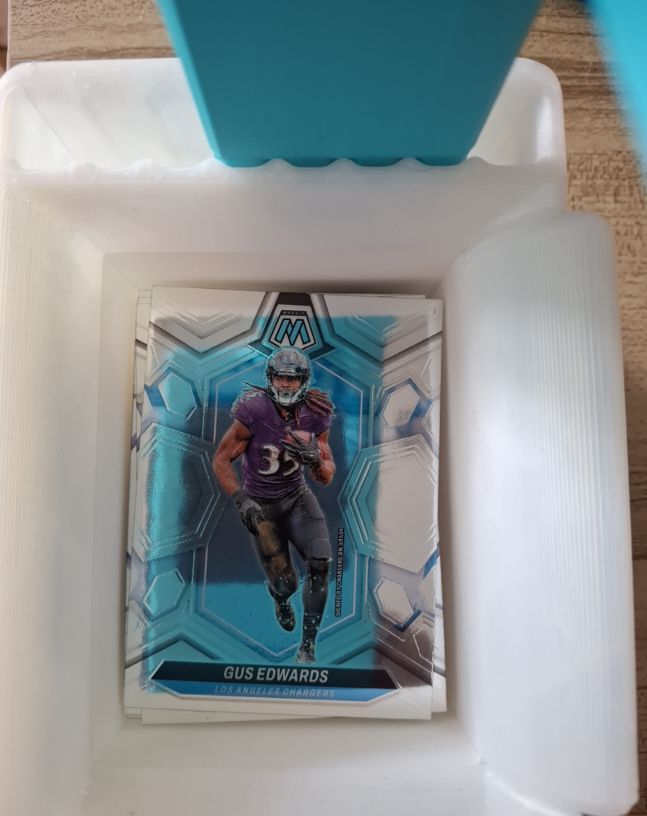 2024 Panini Mosaic Gus Edwards — front