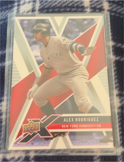 2008 Upper Deck X #68 Alex Rodriguez — front