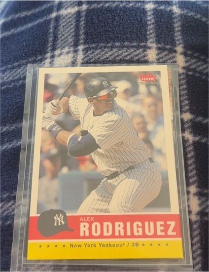 2006 Fleer Tradition #196 Alex Rodriguez — front