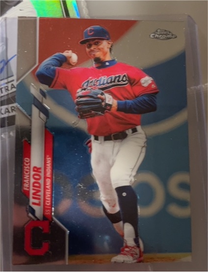 2020 Topps Opening Day #48 Francisco Lindor — front