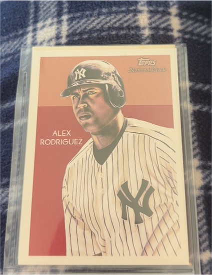 2010 Topps Chrome National Chicle #CC21 Alex Rodriguez — front