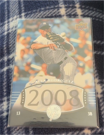 2008 Upper Deck Timeline #276 Alex Rodriguez — front