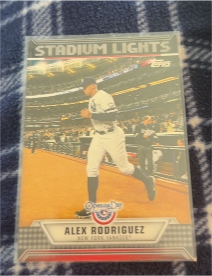 2011 Topps Opening Day Stadium Lights #UL4 Alex Rodriguez — front