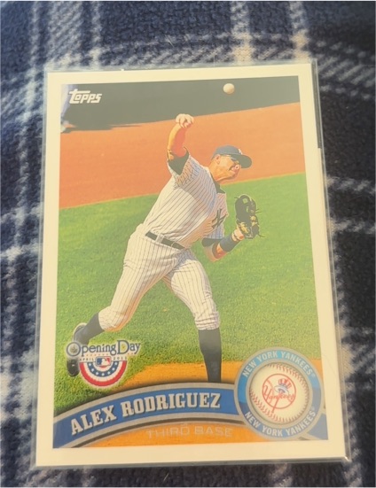 2011 Topps Opening Day #30 Alex Rodriguez — front