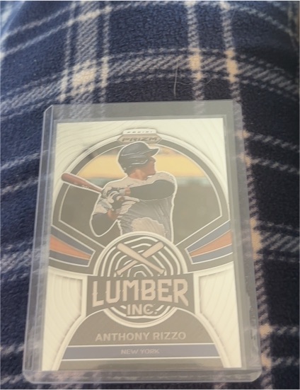 2022 Panini Prizm #LI-5 Anthony Rizzo Lumber Inc — front