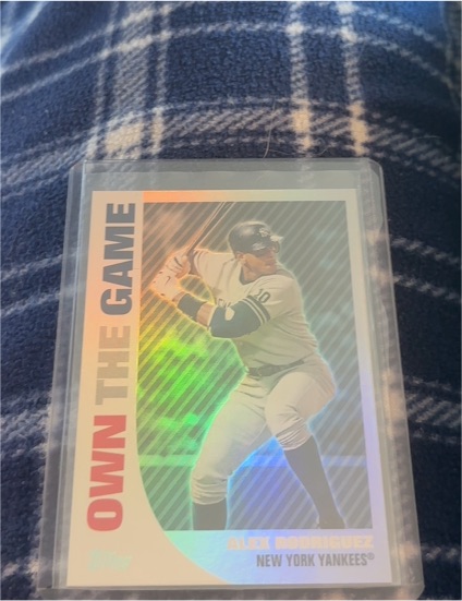 2008 Topps Own the Game #OTG1 Alex Rodriguez — front