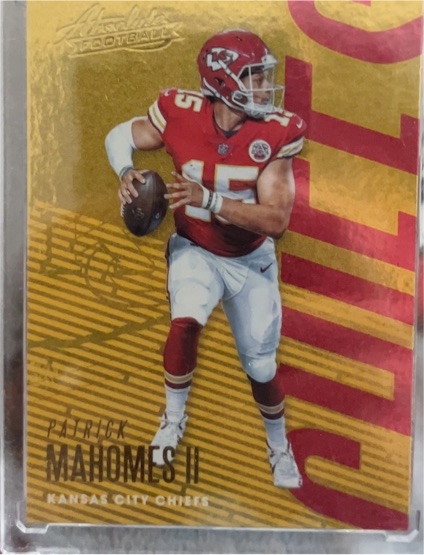 2018 Panini Absolute #49 Patrick Mahomes II — front
