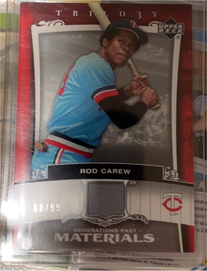 2005 Upper Deck Trilogy #60 Rod Carew — front