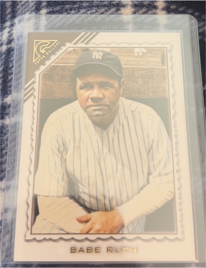 2022 Topps Gallery #152 Babe Ruth — front