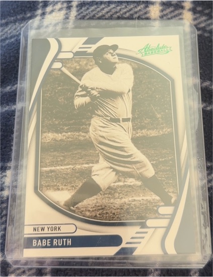 2022 Panini Absolute #9 Babe Ruth — front