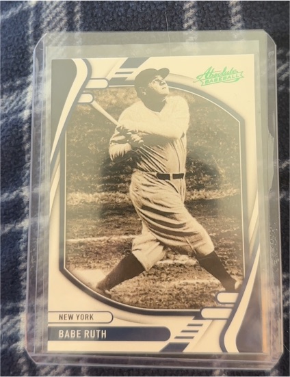 2022 Panini Absolute Baseball #9 Babe Ruth — front