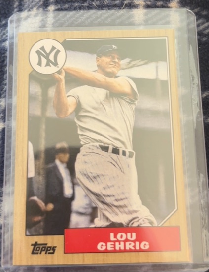 2022 Topps Archives #236 Lou Gehrig — front
