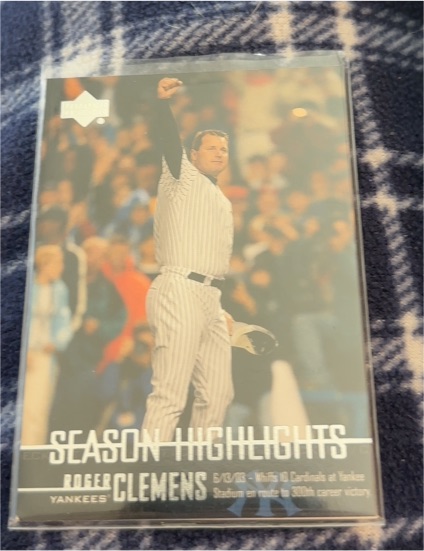2003 Upper Deck Season Highlights #SH-3 Roger Clemens — front