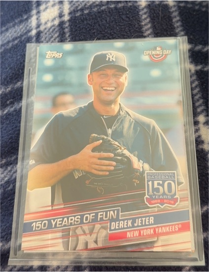 2019 Topps Opening Day #YOF-22 Derek Jeter — front