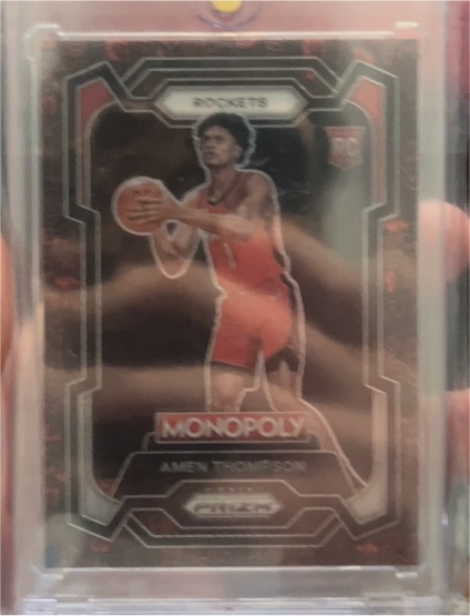 2023-24 Panini Prizm Monopoly #33 Amen Thompson — front