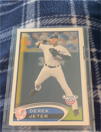 2012 Topps Opening Day #90 Derek Jeter — front