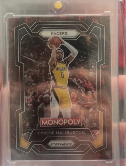 2023-24 Panini Prizm Monopoly #34 Tyrese Haliburton — front