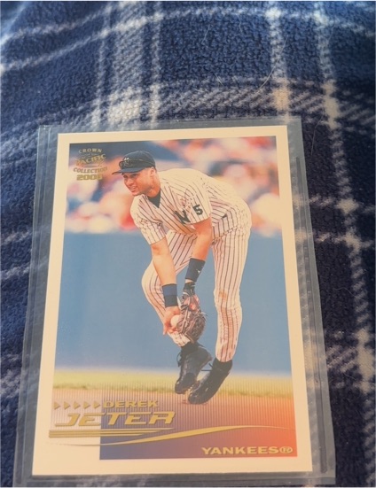 2000 Pacific Crown Collection #189 Derek Jeter — front