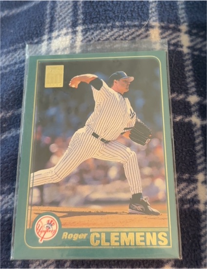 2001 Topps #170 Roger Clemens — front