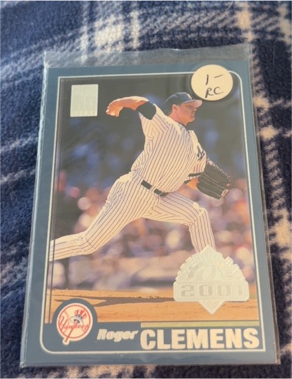 2001 Topps #170 Roger Clemens — front