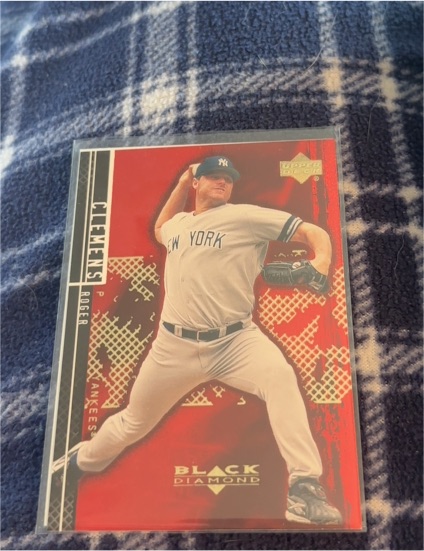 2000 Upper Deck Black Diamond Rookie Edition #39 Roger Clemens — front