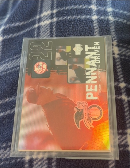 2000 Upper Deck Pennant Driven #PD5 Roger Clemens — front