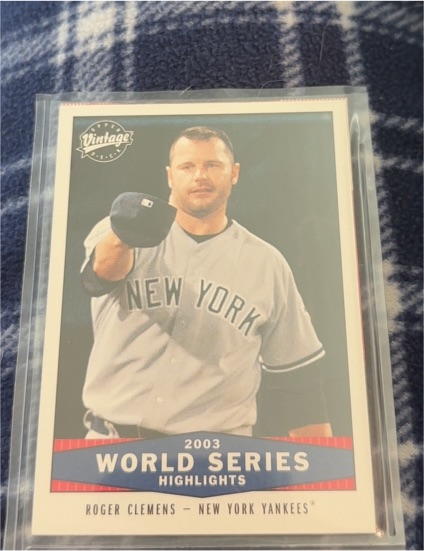 2004 Upper Deck Vintage #321 Roger Clemens — front