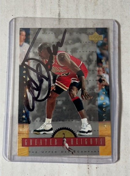 1996 Upper Deck Greater Heights #GH4 Michael Jordan — front